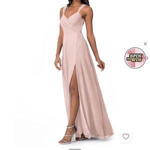 Azazie NAHRIN Dusty Rose bridesmaids dress A4